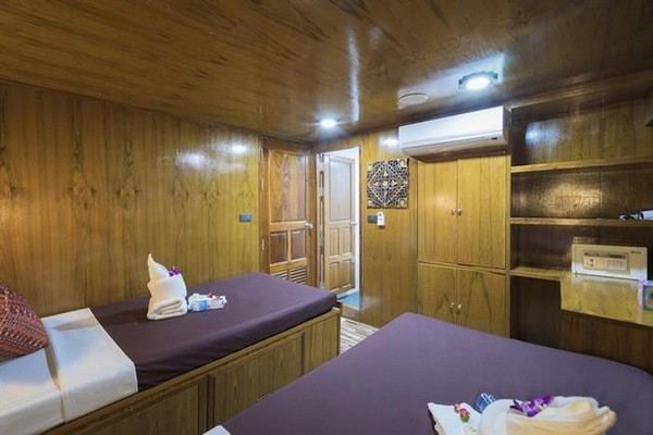 croisière plongée Thaïlande, deluxe cabin